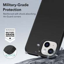 ESR Classic Hybrid Halolock MagSafe iPhone 14 Plus dėklas – juodas