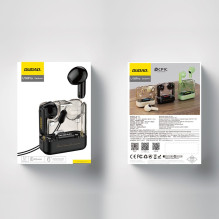 Dudao U18Pro Bluetooth 5.3 TWS belaidės ausinės – juodos