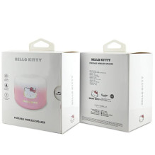 Hello Kitty Electroplate Gradient Bluetooth garsiakalbis – rožinė