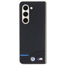 BMW odinis anglies dėklas Samsung Galaxy Z Fold 5 - juodas