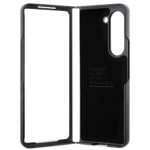 BMW Leather Carbon case for Samsung Galaxy Z Fold 5 - black
