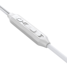 Joyroom JR-EC06 USB-C į ausis įdedamos ausinės – sidabrinės