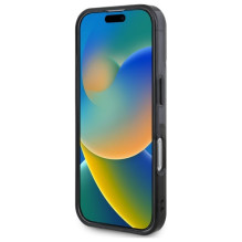 BMW Motosport IML Random Stripes iPhone 16 dėklas – pilkas