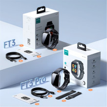 Joyroom Fit-Life JR-FT3 Pro smartwatch with call answering function / Bluetooth 5.1 / IP68 protection - gray