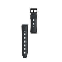 Silikoninis dirželis, skirtas Huawei Watch GT 2 / 3 / 4 / 2 Pro / 3 Pro / 4 Pro / GT 2e - juodas