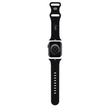 Hello Kitty silikoninis Kitty galvos dirželis skirtas Apple Watch 38/40/41mm – juodas Hello Kitty silikoninis Kitty galvos dirželis skirtas Apple Watch 38/40/41mm – juodas