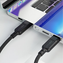 Acefast C5 USB-C - USB-C / USB-C 2in1 100W 480Mb / s cable - black