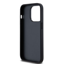 DKNY odinis languotas monofoninis raštas ir spausdintos juostelės iPhone 14 Pro dėklas – juodas