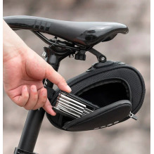 Rockbros C40 bicycle bag under the saddle - black