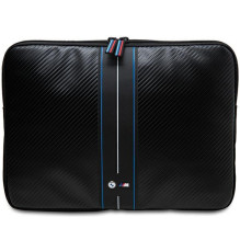 BMW Carbon Blue Stripe dėklas 14 colių nešiojamam kompiuteriui - juodas