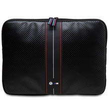 BMW Carbon Red Stripe dėklas 14 colių nešiojamam kompiuteriui - juodas