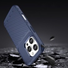 „Thunder“ dėklas, skirtas iPhone 16 Pro silikoniniam dėklui – mėlynas