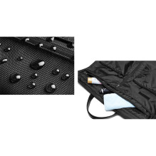 Wozinsky Premium Suit kelioninis krepšys su šlapia kišene (45L) - juodas