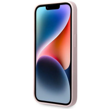 Guess Silicone Triangle iPhone 14 Pro 6.1' Dėklas – violetinis