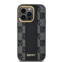 DKNY odinis languotas monofoninio rašto MagSafe dėklas, skirtas iPhone 13 Pro Max – juodas