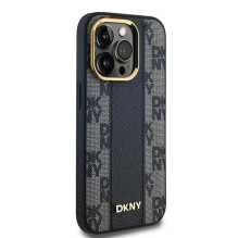 DKNY odinis languotas monofoninio rašto MagSafe dėklas, skirtas iPhone 13 Pro Max – juodas