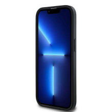 DKNY odinis languotas monofoninio rašto MagSafe dėklas, skirtas iPhone 13 Pro Max – juodas