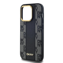 DKNY odinis languotas monofoninio rašto MagSafe dėklas, skirtas iPhone 13 Pro Max – juodas