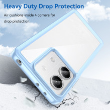 Outer Space Dėklas su gelio rėmeliu, skirtas Xiaomi Redmi Note 13 5G - mėlynas