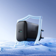 Joyroom JR-TCF20 USB-C PD 20W network charger - black