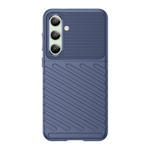 Thunder Case Samsung Galaxy S24 FE silikoninis šarvų dangtelis - mėlynas