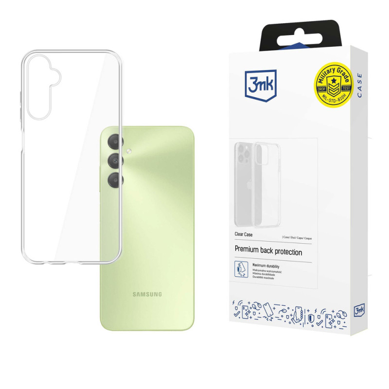 3mk Clear Case for Samsung Galaxy A05S - transparent