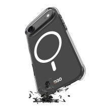 „Puro Impact Clear D3O TPU+PC MagSafe“ dėklas, suderinamas su „iPhone 17 Air“ – permatomas „Puro Impact Clear D3O TPU+PC MagSafe“ dėklas, suderinamas su „iPhone 17 Air“ – permatomas