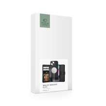 Tech-Protect Wallet MagSafe dėklas iPhone 15 - juodas