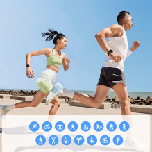 Joyroom Fit-Life JR-FT5 Plus išmanusis laikrodis su atsiliepimo į skambučius funkcija – juodas