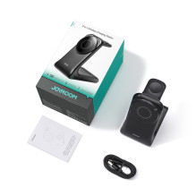 Joyroom JR-W15 Wireless Charger 3 in 1 Charging Station with MagSafe - Black