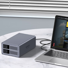 Orico 9828RU3 2 Big DAS Solution ProRAID Disk Array for 2 2.5" / 3.5" SATA HDD / SSD Drives with RAID Controll