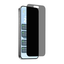 „Puro Privacy“ grūdintas stiklas, skirtas „iPhone 17 Pro Max“