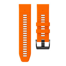 Tech-Protect IconBand Pro dirželis, skirtas Garmin Fenix 3 / 5X / 3HR / 5X Plus / 6X / 6X Pro / 7X - oranžinė-juoda