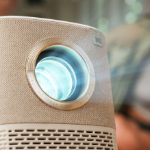 Yaber T2 Plus LCD FullHD 1080p Multimedia Projector with JBL Speakers - Beige