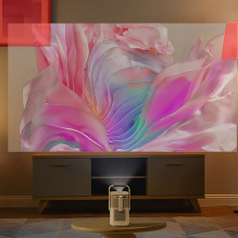 Yaber T2 Plus LCD FullHD 1080p Multimedia Projector with JBL Speakers - Beige