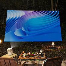 Yaber T2 Plus LCD FullHD 1080p Multimedia Projector with JBL Speakers - Beige