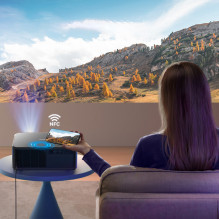 Yaber K2s LCD FullHD 1080p multimedijos projektorius su JBL garsiakalbiais – juodas