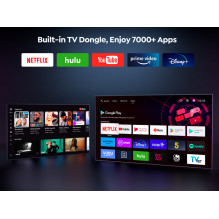 Yaber K2s LCD FullHD 1080p multimedijos projektorius su JBL garsiakalbiais – juodas