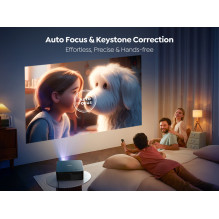 Yaber K2s LCD FullHD 1080p Multimedia Projector with JBL Speakers - Black