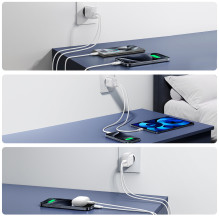 Joyroom JR-TCF21 network charger USB-C / USB-A 20W PD / QC 3.0 - white