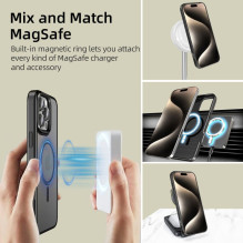 Tech-Protect MagMat MagSafe dėklas, skirtas iPhone 16 Pro Max - juodas