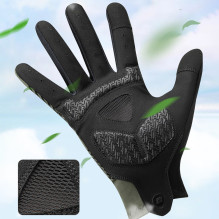 Rockbros cycling gloves spring / summer / autumn, full, size: S - green