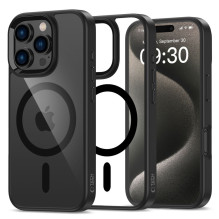 Tech-Protect MagMat MagSafe dėklas, skirtas iPhone 16 Pro Max – skaidrus