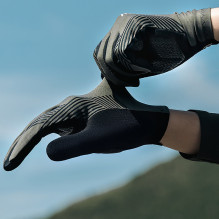 Rockbros cycling gloves spring / summer / autumn, full, size: S - green