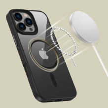 Tech-Protect MagMat MagSafe dėklas, skirtas iPhone 16 Pro Max – skaidrus