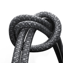 Joyroom S-A50 Unlimited Series 3A USB-A – USB-C laidas su magnetiniu tvarkykle, 1,2 m – pilka