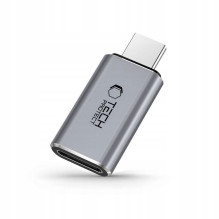 Tech-Protect UltraBoost USB-C (vyriškas) / Lightning (moteriškas) adapteris - pilkas