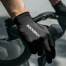 Rockbros cycling gloves spring / summer / autumn, full, size: XL - black