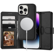 Tech-Protect Wallet MagSafe dėklas su pinigine, skirtas iPhone 16 Pro – juodas Tech-Protect Wallet MagSafe dėklas su pinigine, skirtas iPhone 16 Pro – juodas