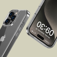 Tech-Protect FlexAir hibridinis dėklas, skirtas iPhone 16 Pro – skaidrus